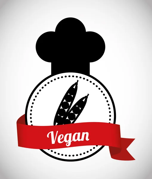 Diseño de alimentos veganos — Archivo Imágenes Vectoriales