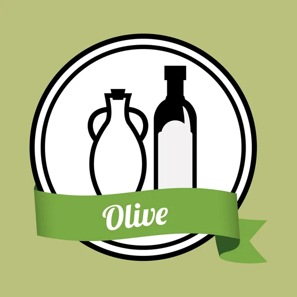 Olive Oil design — Stock Vector