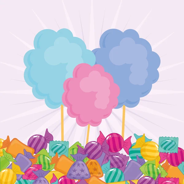 Candy design — Stock Vector