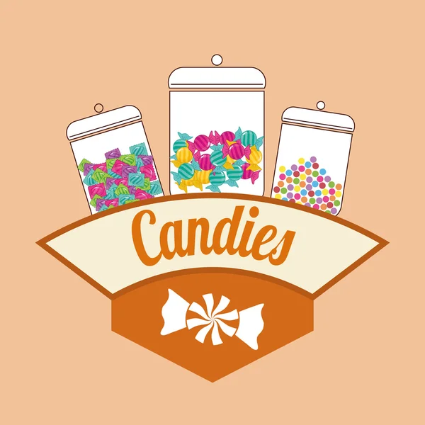 Candy design — Stock vektor