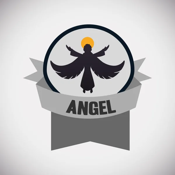 Diseño ángel — Vector de stock