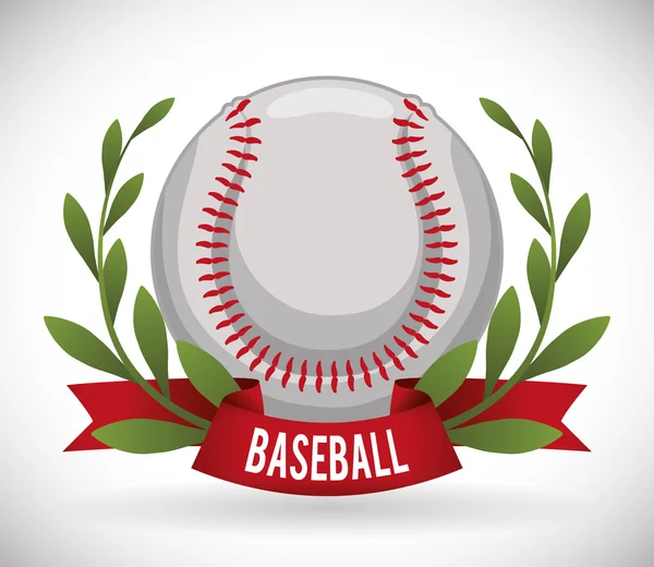 Design baseball — Vettoriale Stock