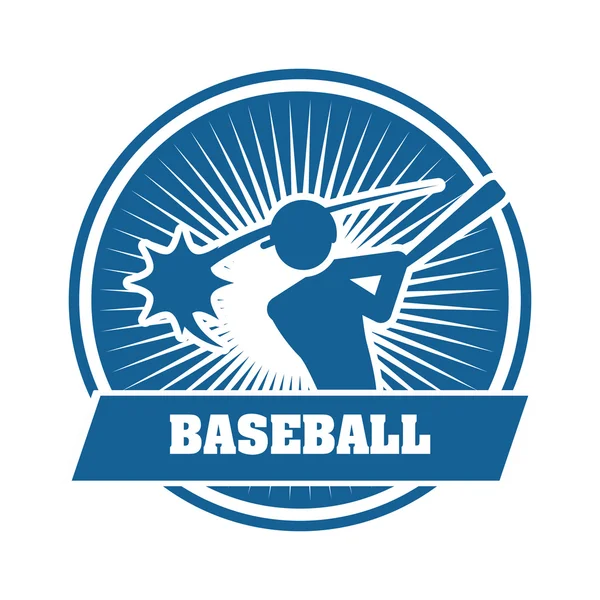 Baseball-Design — Stockvektor