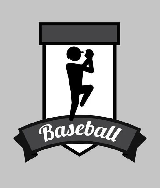 Baseball-Design — Stockvektor