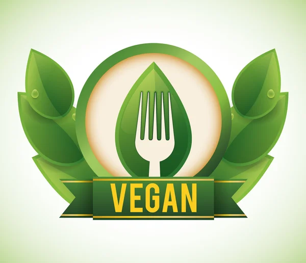 Design vegano — Vettoriale Stock