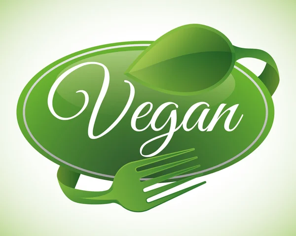 Diseño vegano — Archivo Imágenes Vectoriales