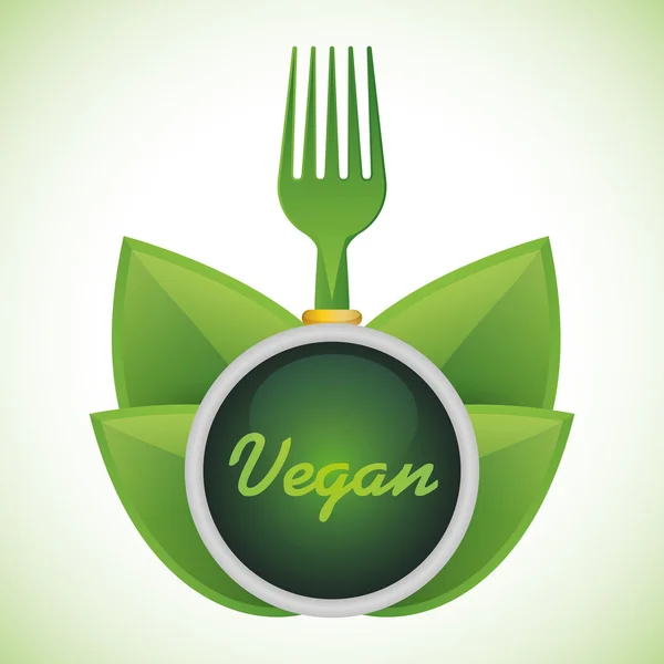 Diseño vegano — Archivo Imágenes Vectoriales