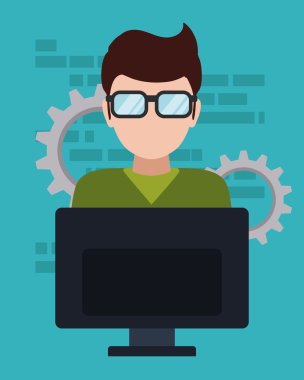 Web geliştirici tasarım.