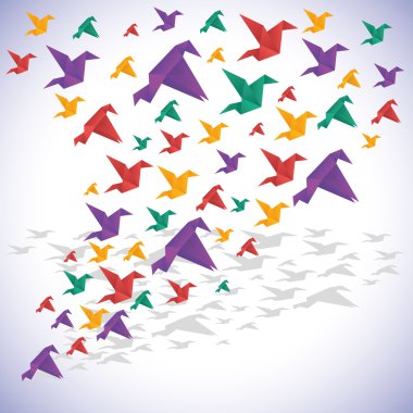 Origami tasarımı.