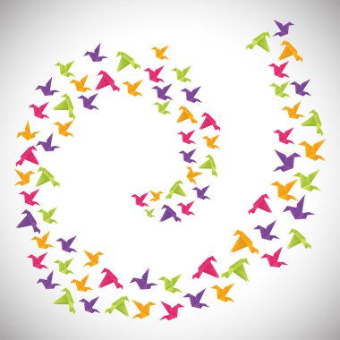 Origami tasarımı.