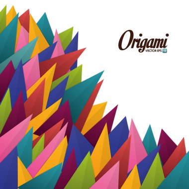 Origami tasarımı.