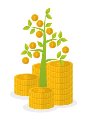 Finansal büyüme tasarım.