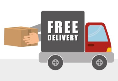 ücretsiz teslimat tasarım.