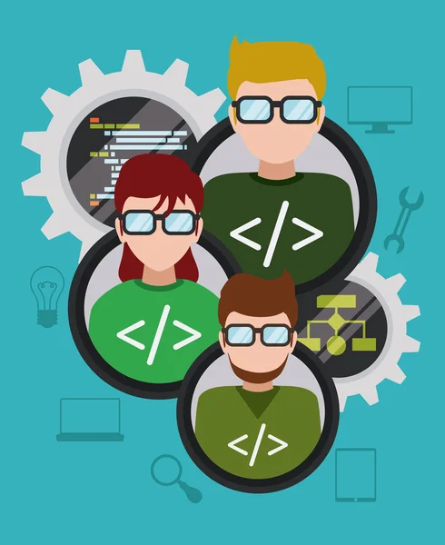 Web geliştirici tasarım.