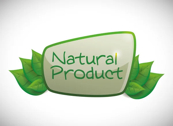 Naturalny produkt projekt — Wektor stockowy