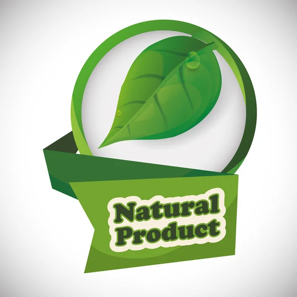 Naturalny produkt projekt — Wektor stockowy