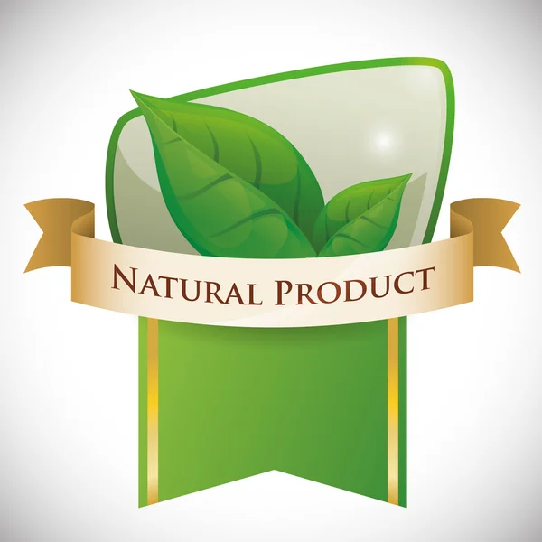 Design do produto natural —  Vetores de Stock