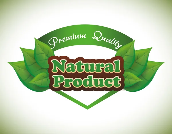 Natuurlijk productontwerp — Stockvector