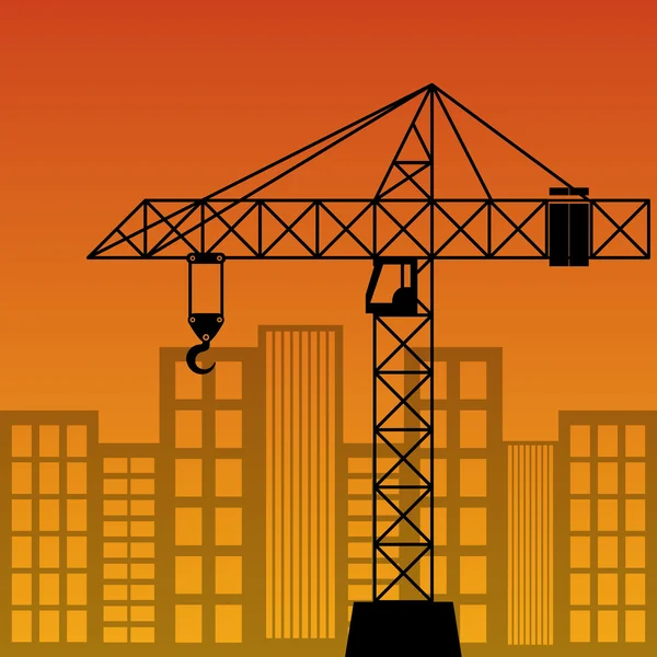 En construcción diseño — Vector de stock