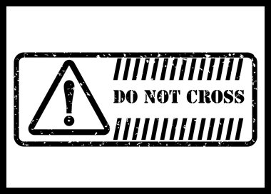 uyarı işareti tasarımı 