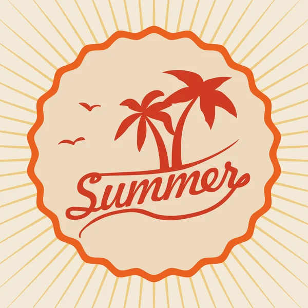 Summertime design — Stock vektor