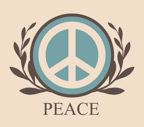 평화 디자인 — 스톡 벡터