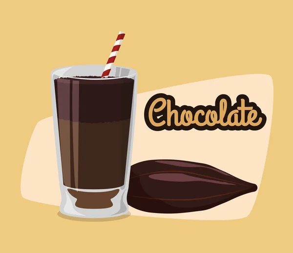 Projekt Chcolate — Wektor stockowy