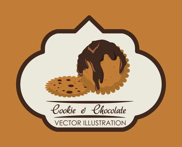 Chcolate design — Stock vektor