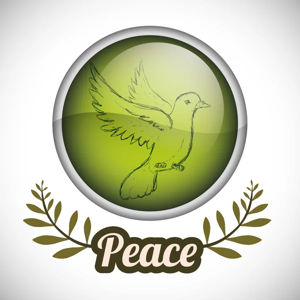 Peace design — Stock Vector