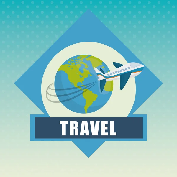 Travel design — Stock Vector