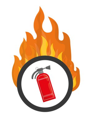 Acil durum simgesi, vektör çizim