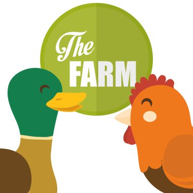 Kırsal ve çiftlik simgeler