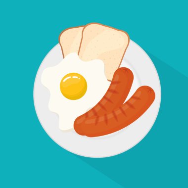 Taze ve lezzetli sosis Barbekü tasarımlar.