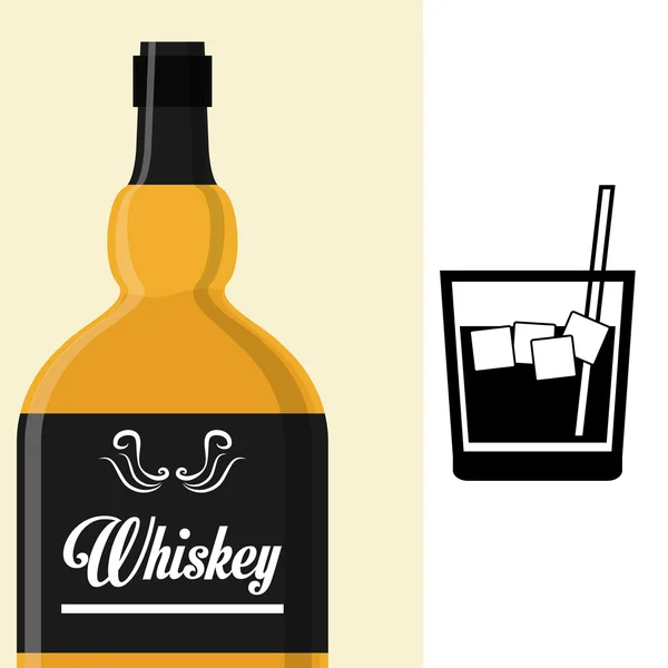 Diseño de bebidas — Vector de stock