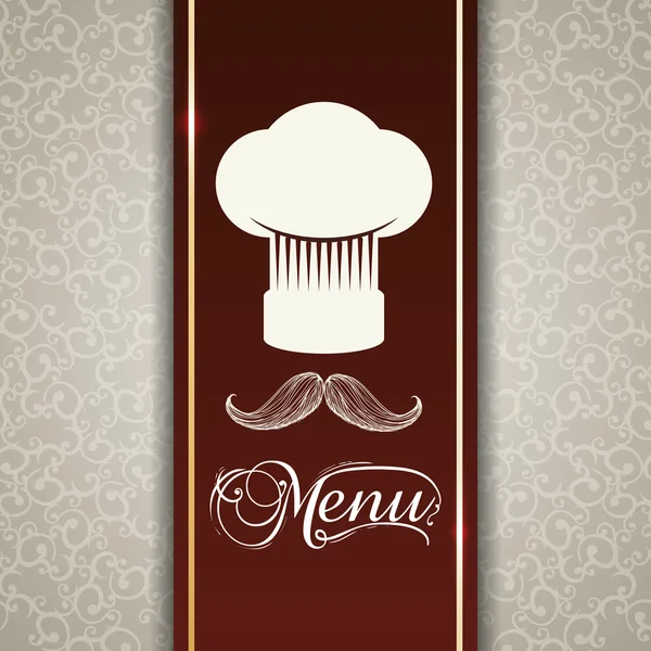 Conception de menu — Image vectorielle