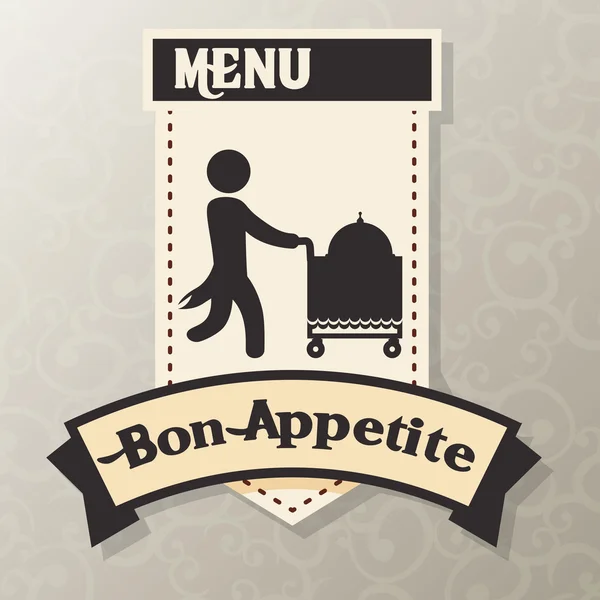 Conception de menu — Image vectorielle