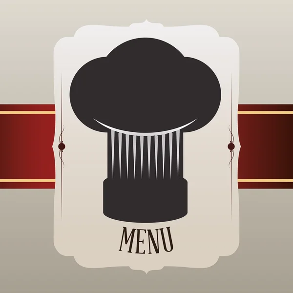 Design del menu — Vettoriale Stock