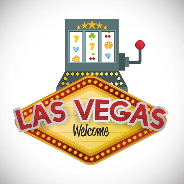 Las Vegas ontwerp — Stockvector