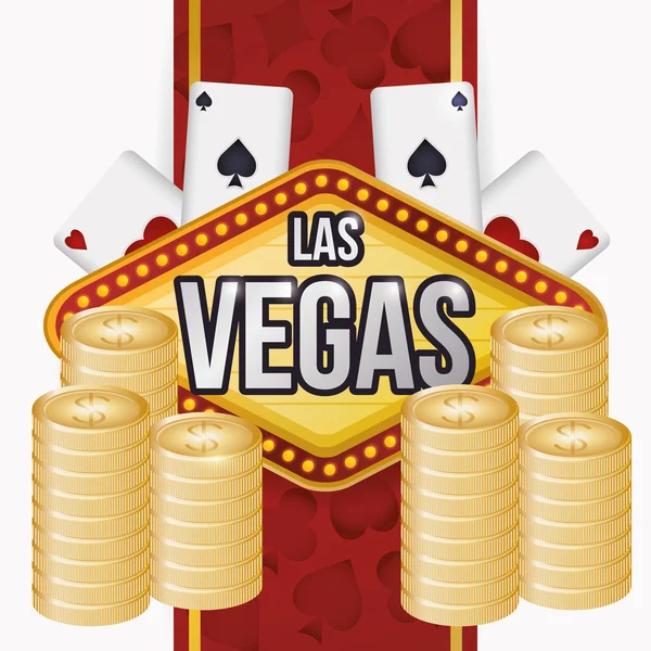 Conception de Las Vegas — Image vectorielle