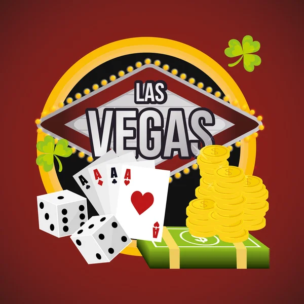 Design las vegas — Vetor de Stock