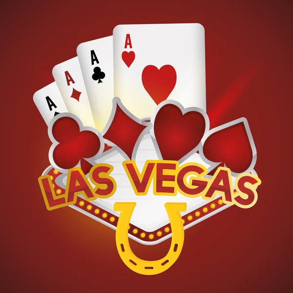 Conception de Las Vegas — Image vectorielle