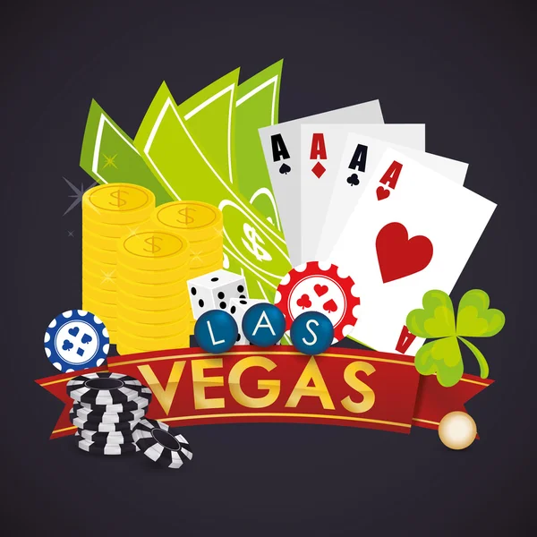 Las Vegas-i design — Stock Vector