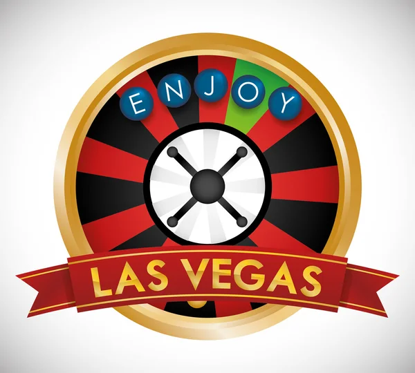 Las Vegas ontwerp — Stockvector