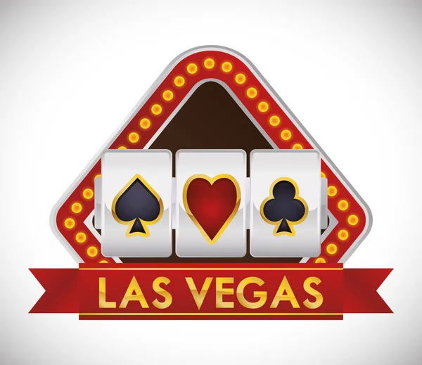 Las Vegas ontwerp — Stockvector