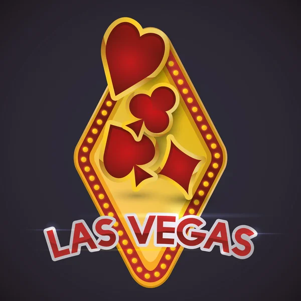 Las Vegas projektu — Wektor stockowy