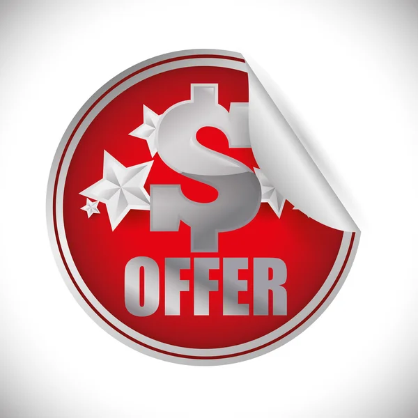 Offre spéciale design — Image vectorielle