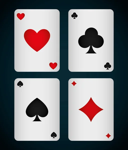 Casino royal játékok tervezése — Stock Vector