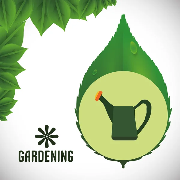 Design de jardinagem —  Vetores de Stock