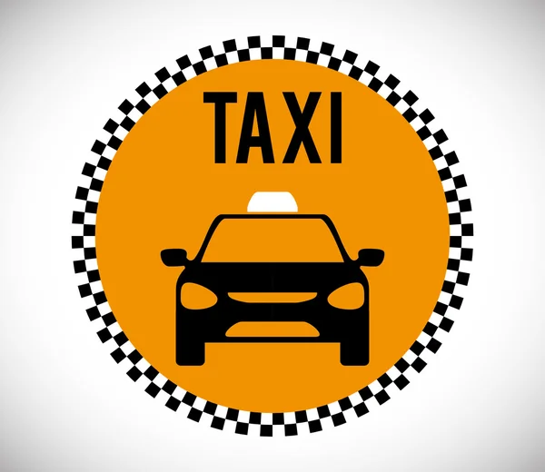 Taxi dienst ontwerp — Stockvector