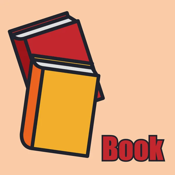 Diseño de libros — Vector de stock